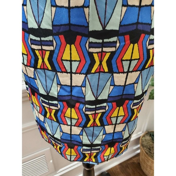 Jessica Simpson Womens Multicolor Polyester Round Neck Knee Length Dress Size XS - Picture 3 of 11